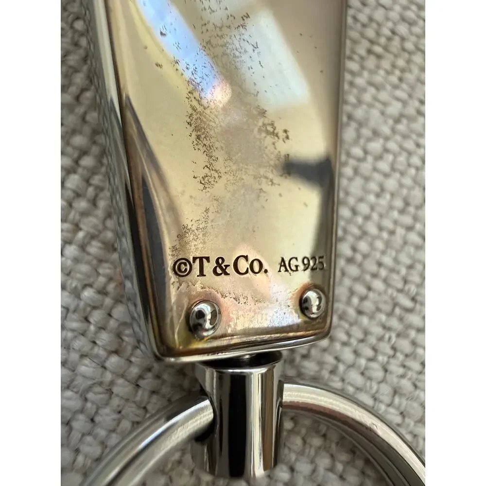Tiffany & Co. 1837® Makers Valet Key Ring in Sterling Silver + Stainless Steel